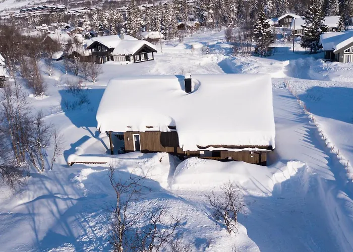 New Cozy By Trails And Nature Paths Beitostolen